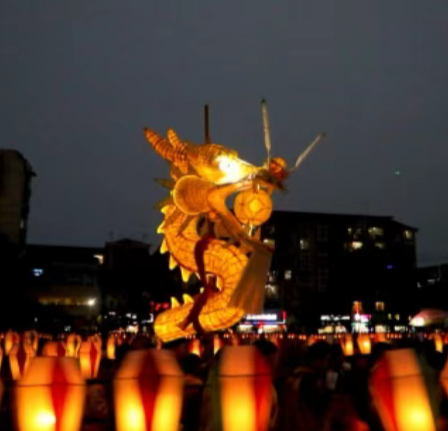 大庸古城澧水夜游邂逅慈利板板龙灯的千年浪漫