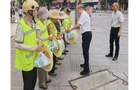 水口山镇开展高温慰问活动 为一线环卫工人送清凉