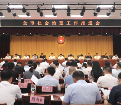 全市社会治理工作推进会召开