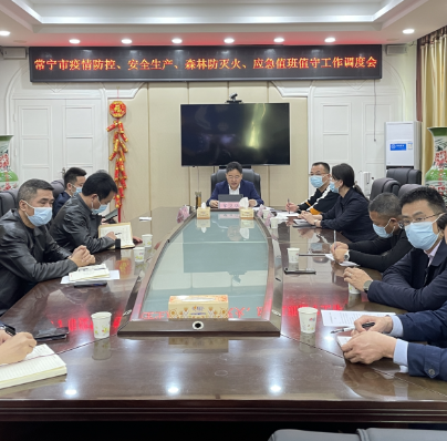 【视频】罗卫华:统筹抓好疫情防控和森林防灭火各项工作 切实保障人民群众生命财产安全