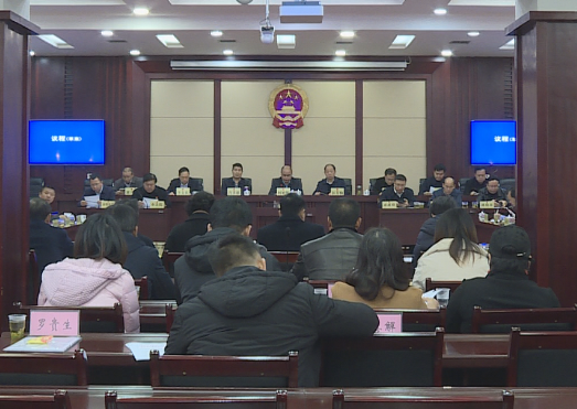 市十七届人大常委会举行第三十三次会议