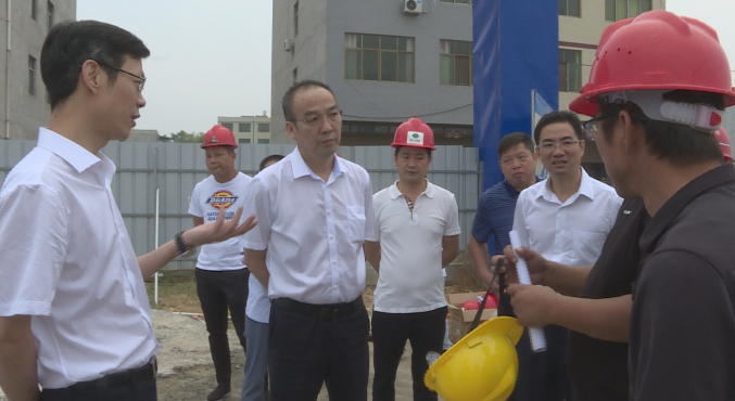 刘达祥调研环境污染防治工作