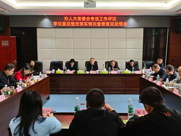 【视频】市人大常委会督办文旅广体局整改工作 18项问题已落实11项