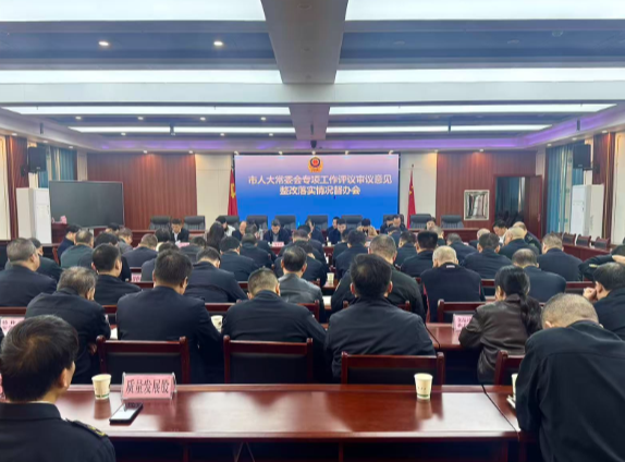 【视频】市人大常委会到市场监督管理局督办专项工作评议整改工作