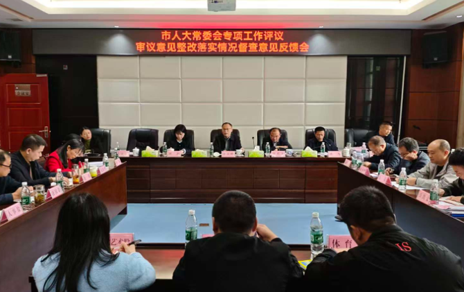 【视频】市人大常委会督办文旅广体局整改工作 18项问题已落实11项