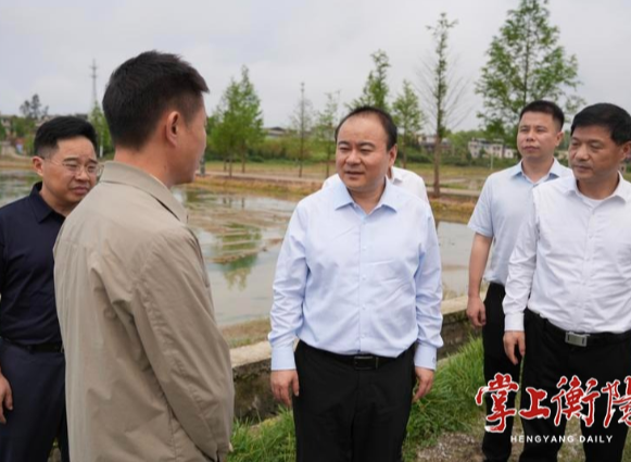 “四下基层”丨朱健赴常宁市罗桥镇、烟洲镇调研