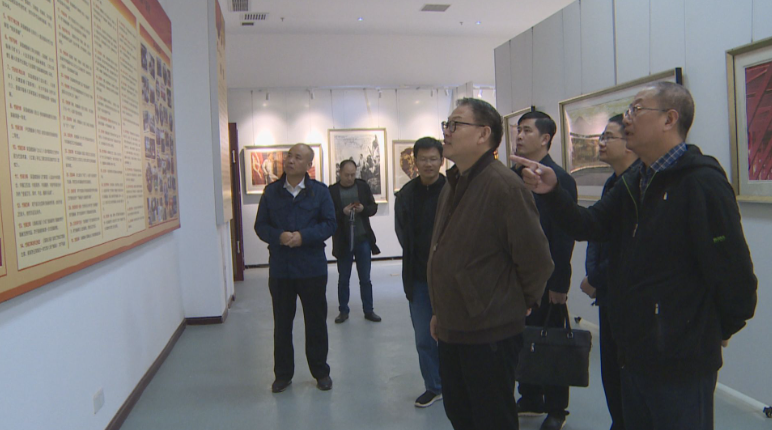 省委宣传部调研组一行来我市调研文化品牌打造及产业发展工作