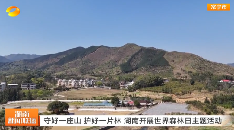 《湖南新闻联播》报道常宁新闻《洋泉镇：开展春季森林防灭火演练 筑牢安全防线》