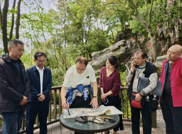 ‌常宁举办焦墨艺术系列活动赋能文旅融合发展