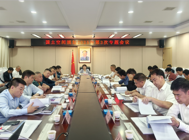 常宁市国土空间规划2025年第3次专题会议召开 邓艳红参加