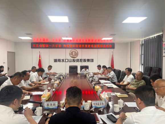 衡阳市政协来常宁开展招商引资工作专题调研
