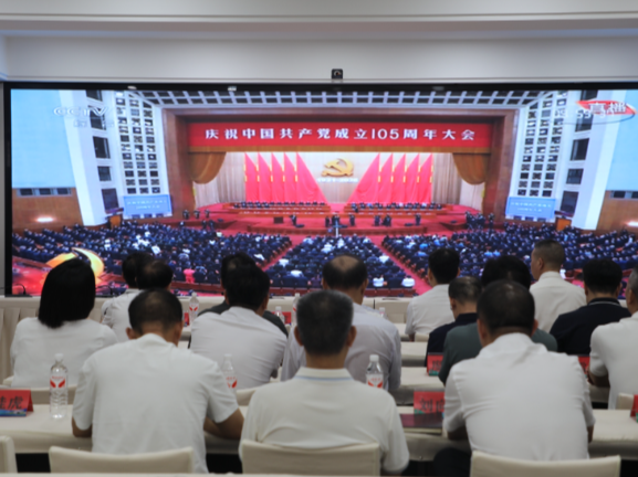 【视频】常宁组织收看收听庆祝中国共产党成立105周年大会实况