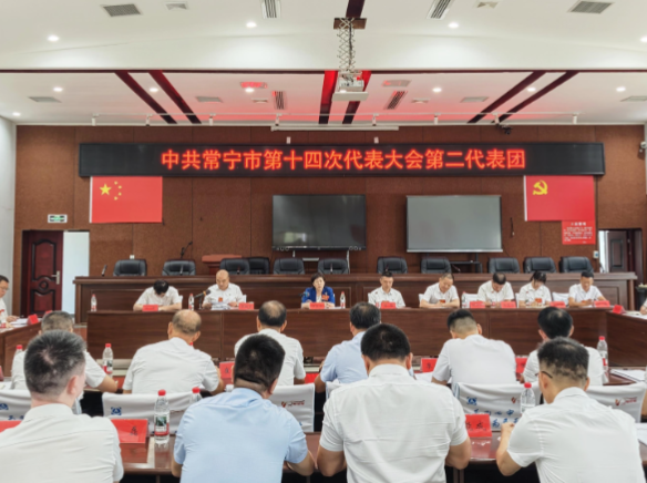 邓艳红参加市第十四次党代会第二代表团讨论