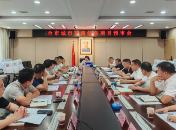 全市城市更新储备项目预审会召开