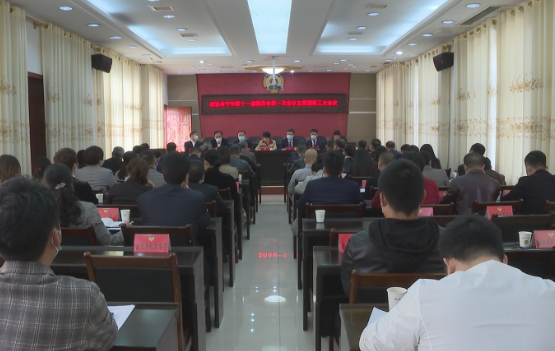 【视频】政协常宁市第十一届委员会第一次会议主席团举行第三次会议