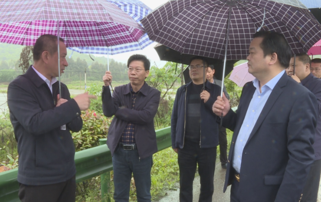 彭玉明来常督导严格管控区结构调整暨抛荒耕地治理工作 