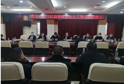 【视频】常宁召开农口民政系统安全生产警示暨调度会