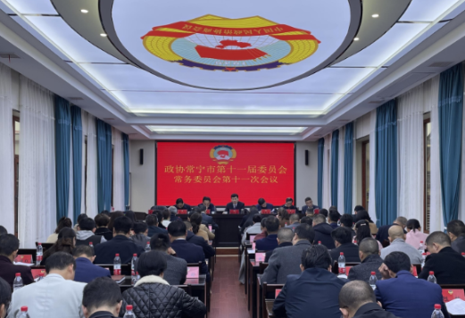 【视频】政协常宁市第十一届委员会常务委员会举行第十一次会议
