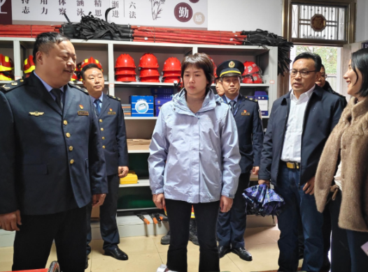 邓艳红调研消防安全、森林防灭火工作并开展巡林
