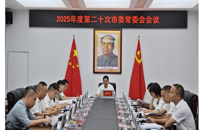 2025年度第二十次市委常委会会议召开 罗卫华主持