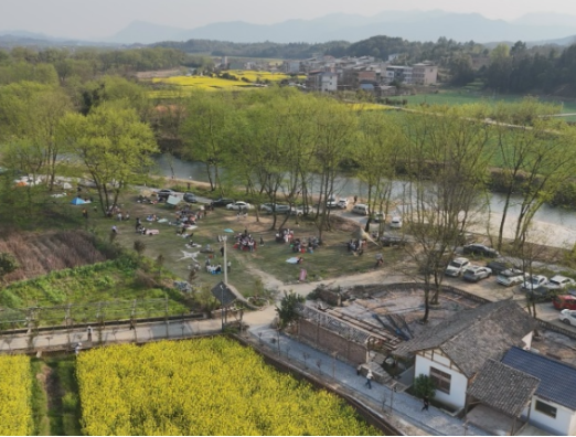 常宁长江村：共享营地人气旺 田园露营趣无穷