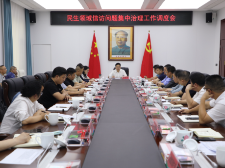 【视频】民生领域信访问题集中治理工作调度会召开