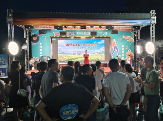 【视频】歌声点燃夏夜 常宁市第二届“村K”大赛火热开唱