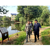 邹文兵到西岭镇调研清廉村居和城乡治理标准化工作