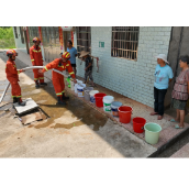 【视频】常宁市消防救援大队：送水上门 及时解“渴”