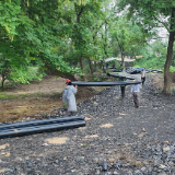 常宁三角塘镇安全饮水工程即将通水 放心水流向瑶塘百姓家