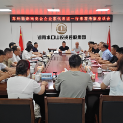 【视频】苏州市湖南商会企业家代表团一行来常考察