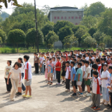 以练筑防 安全同行——常宁三角塘镇盐湖中学消防演练提升师生应急能力