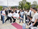白石渡镇开展纪念红军长征胜利90周年主题团建活动