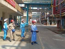 宜章氟化学循环产业化工片区开展化工企业安全生产交叉检查