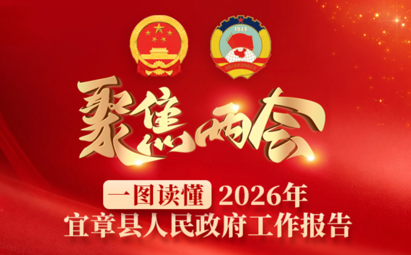 聚焦两会丨一图读懂2026年《宜章县人民政府工作报告》