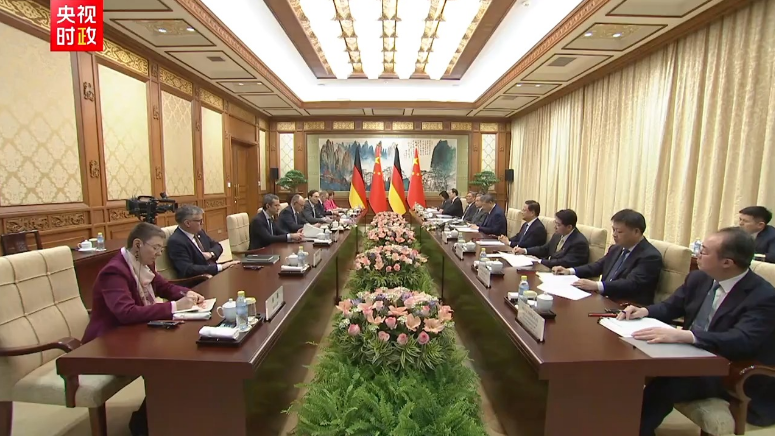 独家视频丨习近平：以中德关系的稳定性和活力为中欧关系谋合作 为动荡世界谋大同