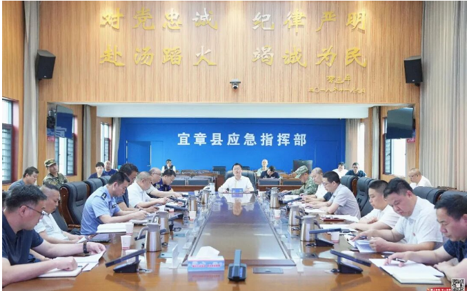 我县开展2026年防汛地灾应急救援军地联合演练