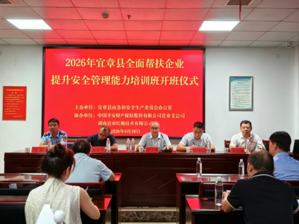 宜章县：精准赋能企业安全管理 做实做细企业服务年活动