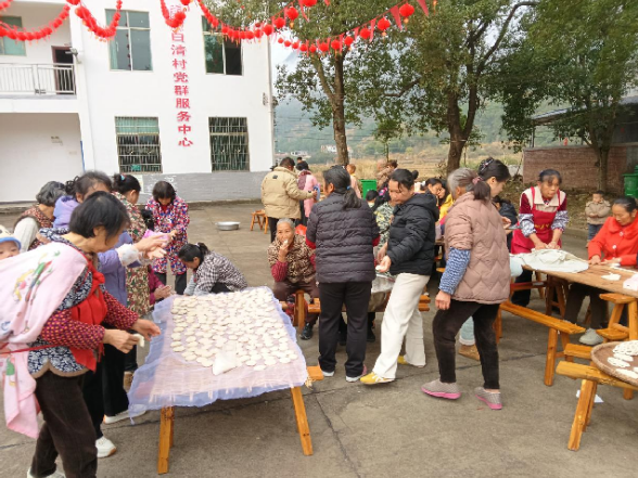 赤石乡白清村举办“农家民俗迎新春送祝福”活动 年味浓暖民心