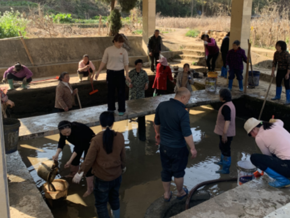 天塘镇竹梓塘村：村民携手清亭宇 共筑宜居好环境