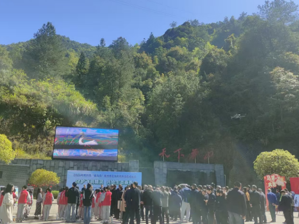 2026年郴州市“爱鸟周”暨湘粤区域联防联控启动仪式在莽山国家级自然保护区举行