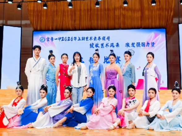 县一中开展“三独”比赛