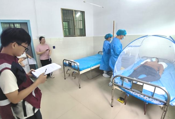 以练筑防 实战练兵｜宜章县第三人民医院开展登革热医防融合联防联控应急演练