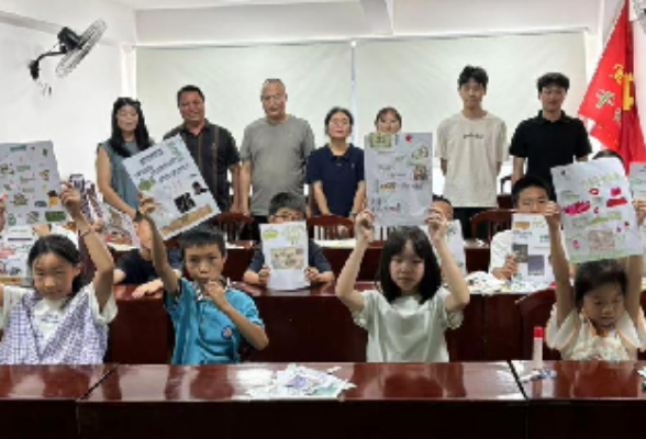 青年聚力党群阵地 多彩课堂温暖童心 | 玉溪镇青年志愿服务队走进乡村公益夏令营