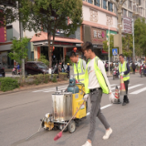 【交通“顽瘴痼疾”整治】县公安局交警大队：完善交通标志标线 规范交通秩序