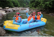 【旅发进行时】莽山漂流试漂 预计6月上旬正式开漂