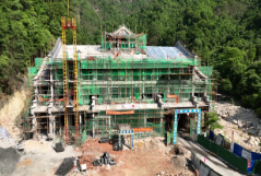【打好高质量“发展六仗”·旅发进行时】莽山游客服务中心预计8月初试运行