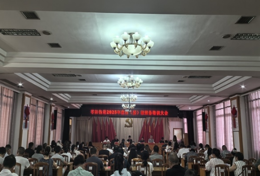 零阳街道：召开2025年度村（居）级财务培训大会