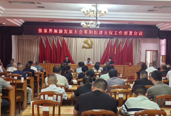 零阳街道：全员出动 护航盛会