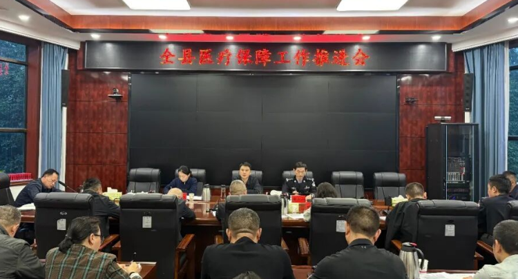 全县医疗保障工作推进会召开